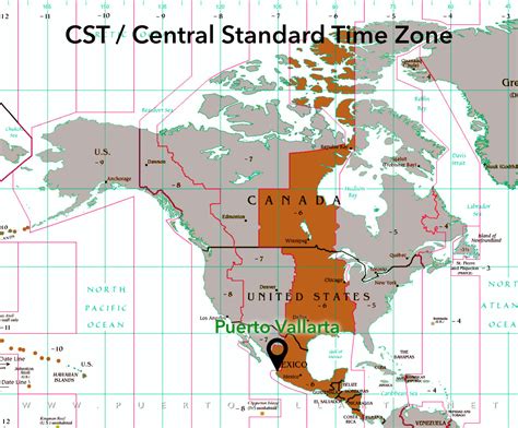 time zone puerto vallarta